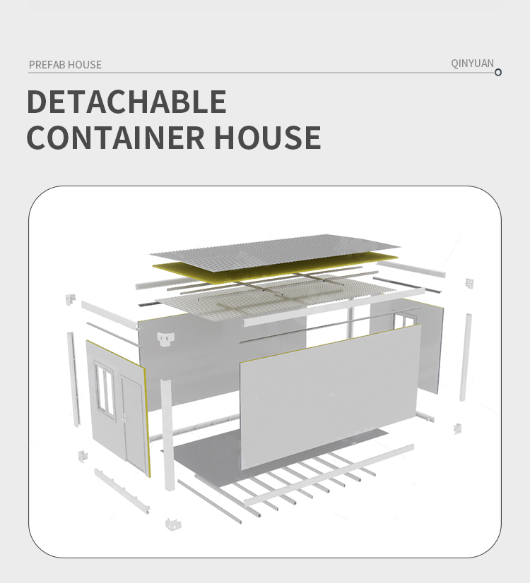 Container House Ready to Live House With Bedroom Bathroom Kitchen with Good Price