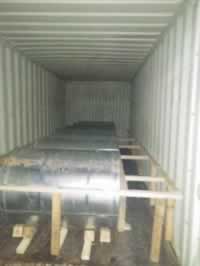 Export prepainted galvanized steel coil to Brazil