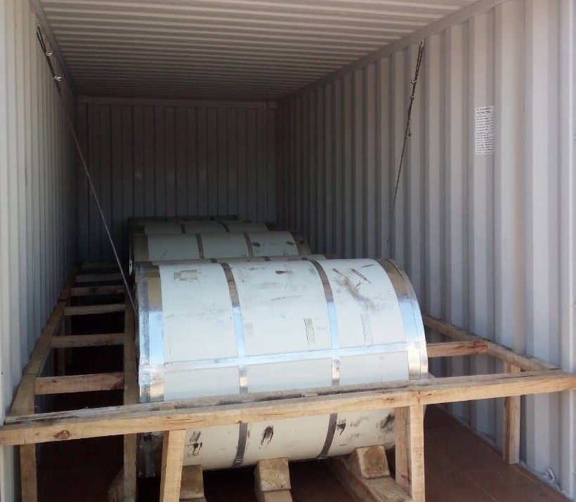 Export Color Coated Steel Coil To Buenos Aires