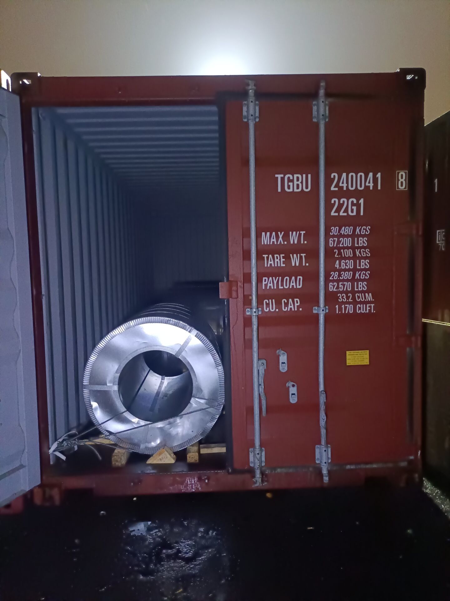 Export Color Coated Steel Coil to Georgia