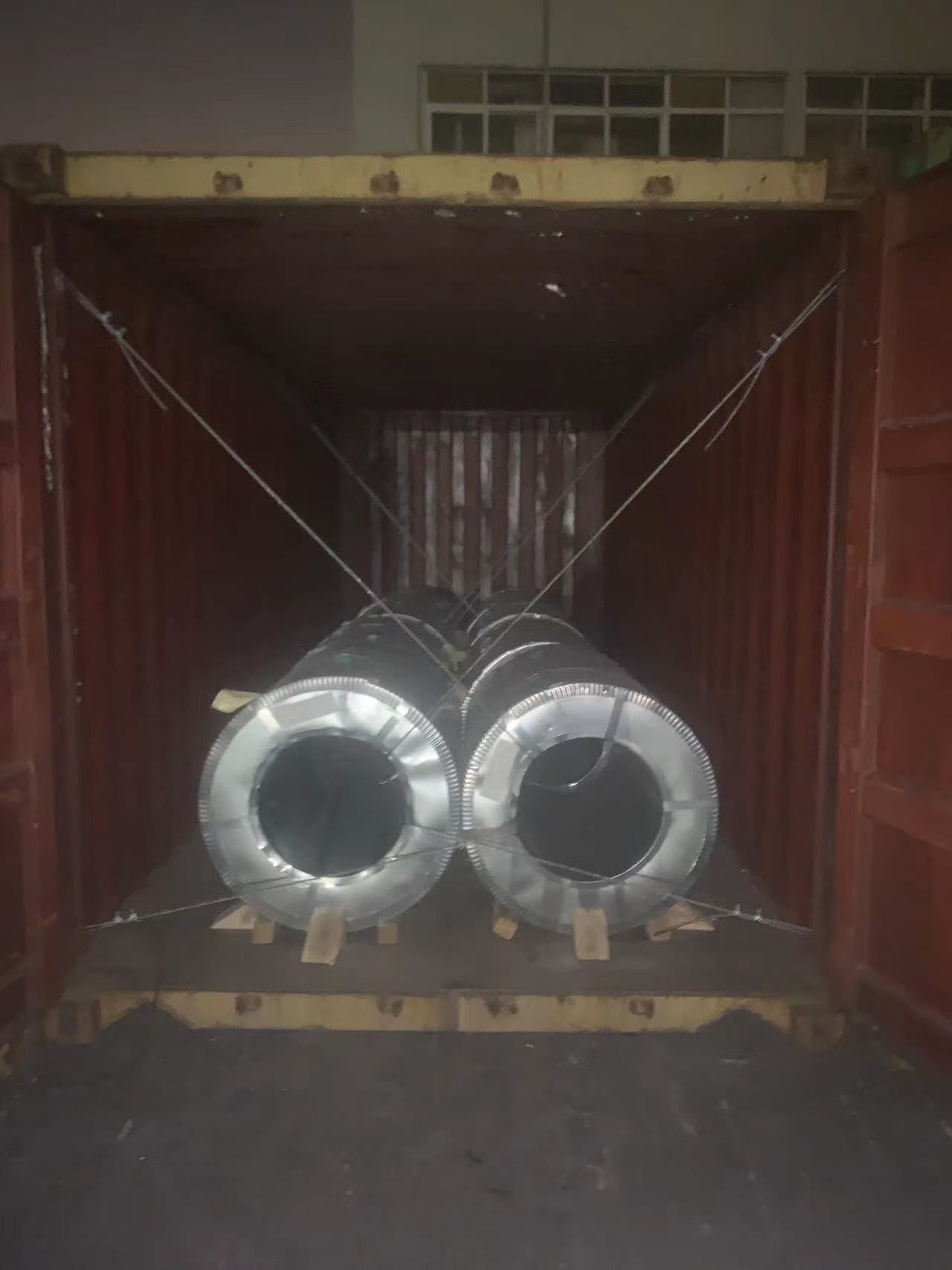 Export Color Coated Steel Coil to Albania