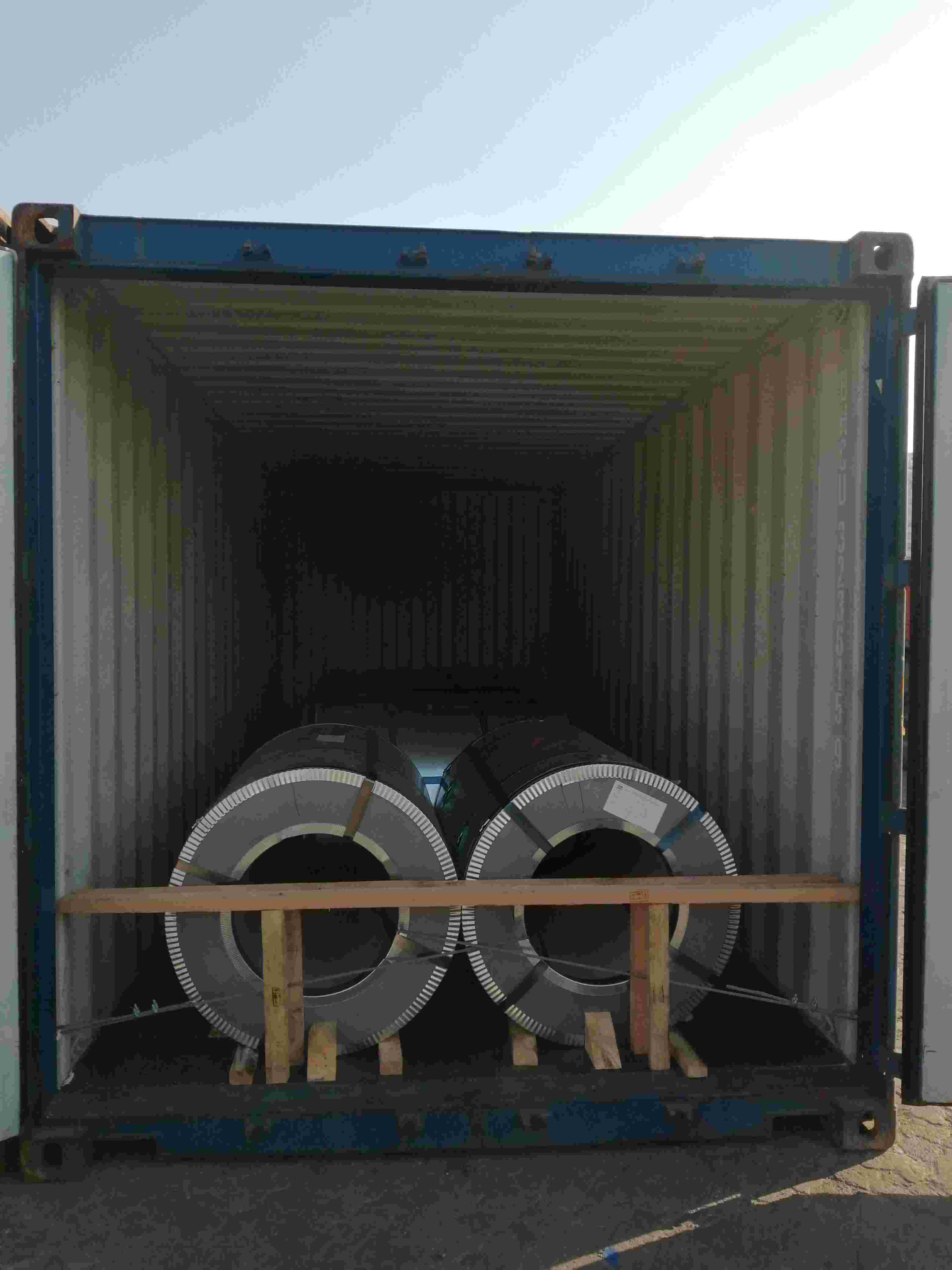 Export Prepainted Galvanized Steel Coil To India
