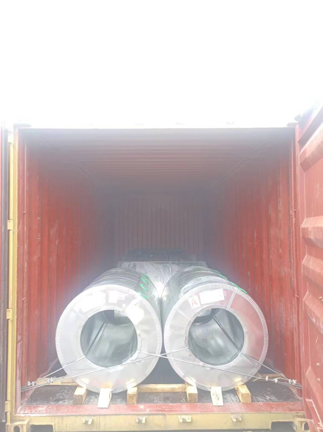 Export prepaint galvanized steel coil to Saudi Arabia